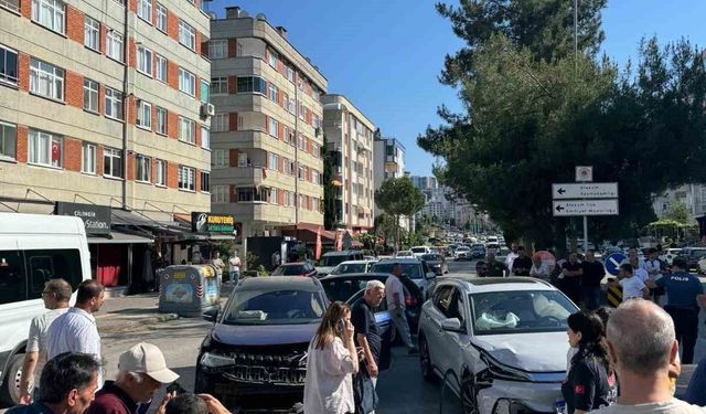 Samsun'da zincirleme kaza