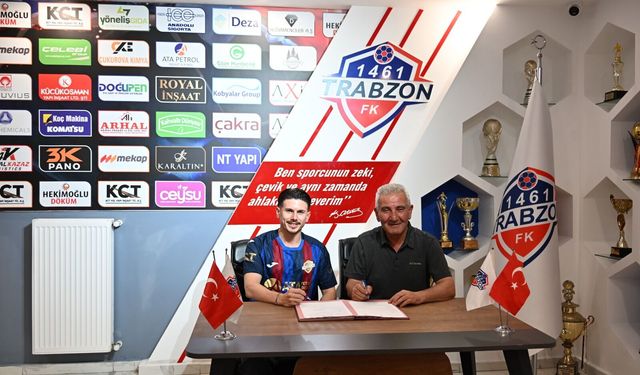 KCT 1461 Trabzon FK Ahmet Eren Transferini Resmen Açıkladı