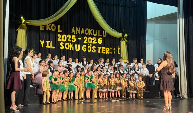 Ekol Anaokulu’nda Miniklerden Muhteşem Yıl Sonu Gösterisi