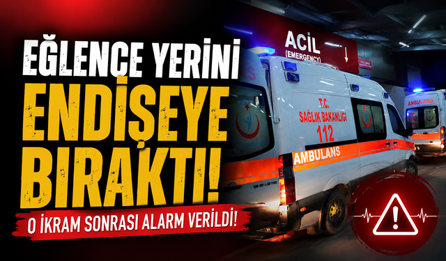 Giresun'da Düğün Sonrası Panik: Yemekten Yiyen 13 Kişi Hastaneye Kaldırıldı