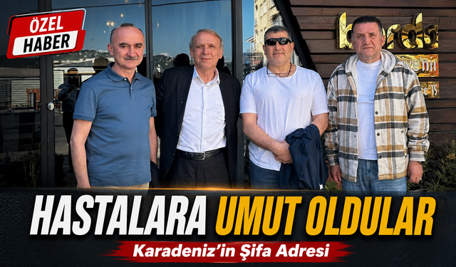 KTÜ Tıp Fakültesi’nin İki Değerli Hocası Bölgede Şifanın Adresi Oldu