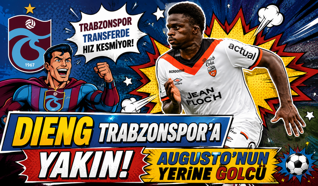Trabzonspor Bamba Dieng Transferinde Israrcı: Felipe Augusto’nun Yerine Güçlü Aday