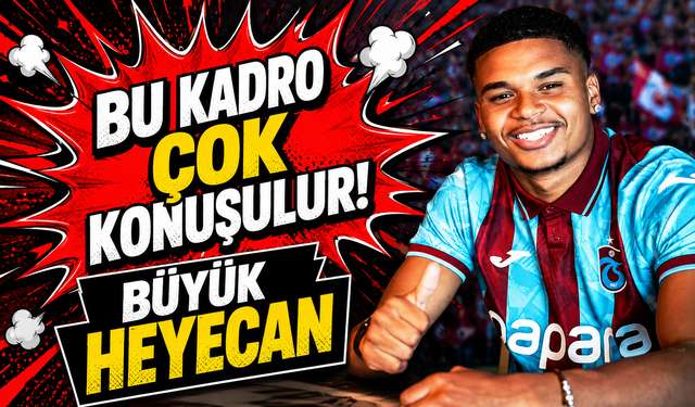 Trabzonspor’da Hedef Büyüdü: Yeni Sezon İçin Dev Kadro