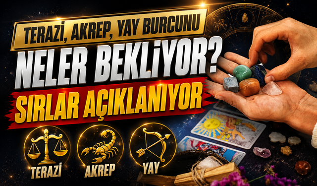 Kaderin Sır Perdeleri Aralanıyor: Terazi, Akrep, Yay Burcunu Neler Bekliyor?