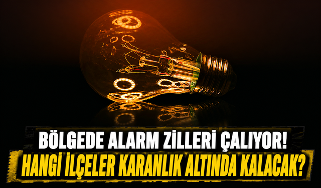 Trabzon'da Alarm Zilleri: Bu İlçelerde Saatlerce Elektrik Verilemeyecek