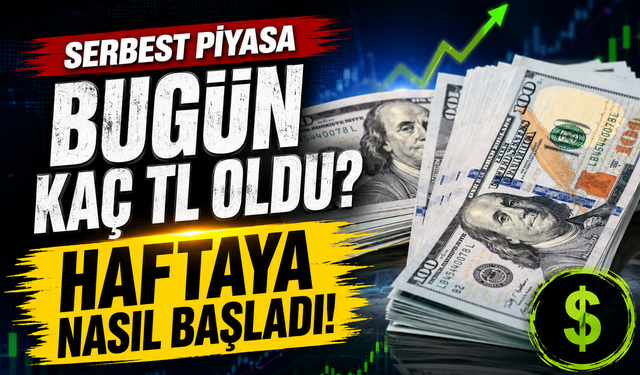 Güncel Dolar Kuru: Serbest Piyasa Bugün Kaç TL Oldu?