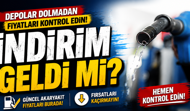 Motorine İndirim Geldi mi? Depolar Dolmadan Fiyatları Kontrol Edin!