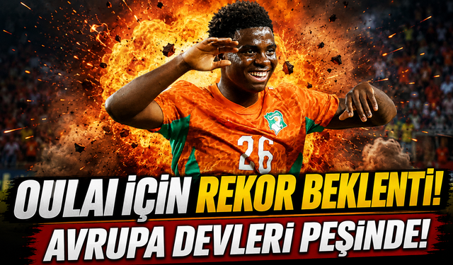 Trabzonspor Oulai İçin Rekor Bekliyor! Avrupa Devleri Peşinde