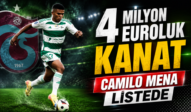 Trabzonspor Sağ Kanat İçin Camilo Mena Transferinde Harekete Geçti