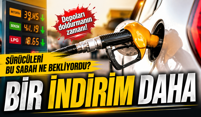 Depolar Daha Ucuza Dolacak: Motorine Bir İndirim Daha