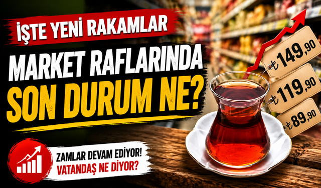 Çay Keyfinin Cebi Yakan Bedeli: İşte Yeni Rakamlar