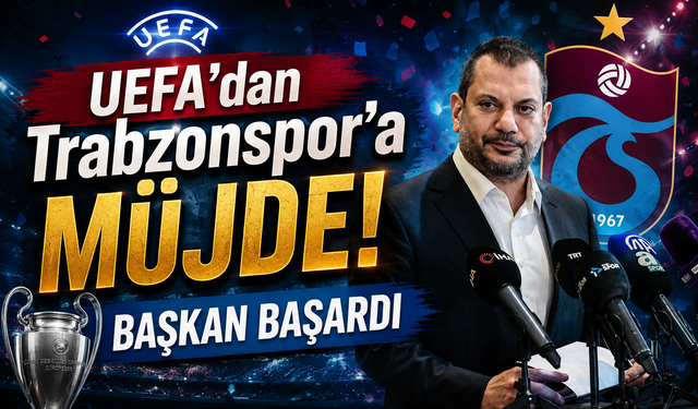 Trabzonspor’dan Tarihi Açıklama! UEFA Süreci Resmen Tamamlandı