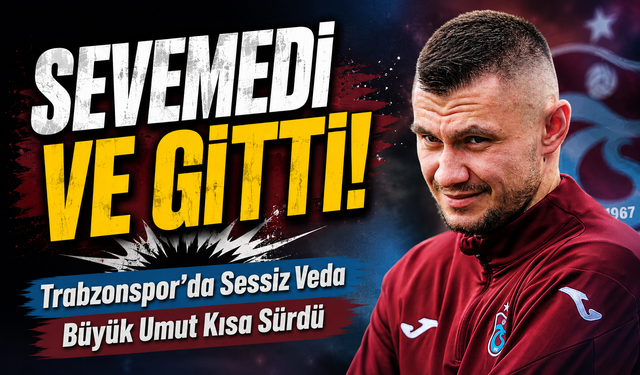 Oleksandr Zubkov Trabzonspor’a Kupa Kazanarak Veda Etti