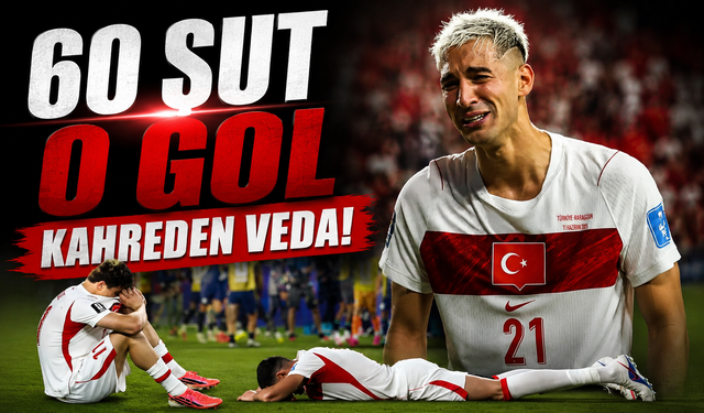 A Milli Takım’dan Dünya Kupası’nda İnanılmaz İstatistik: 60 Şut 0 Gol