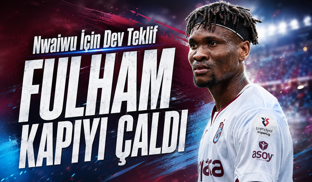 Trabzonspor Nwaiwu Transferinde Rekor Bonservis Bekliyor
