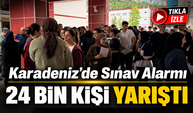 YKS AYT İçin Binlerce Aday Sınav Salonlarına Girdi: Karadeniz’de Dikkat Çeken Anlar