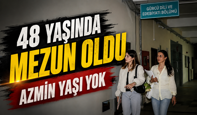 Fatma Meral Üçüncü Üniversitesinden Birincilikle Mezun Olarak Rize’de Gurur Yaşattı