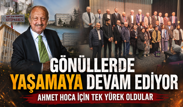 Ahmet Hilmi İmamoğlu Hocaya Anlamlı Vefa: Öğrencileri Unutmadı