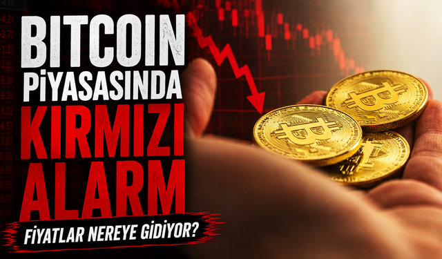 Bitcoin Piyasasında Kırmızı Alarm: Fiyatlar Nereye Gidiyor?