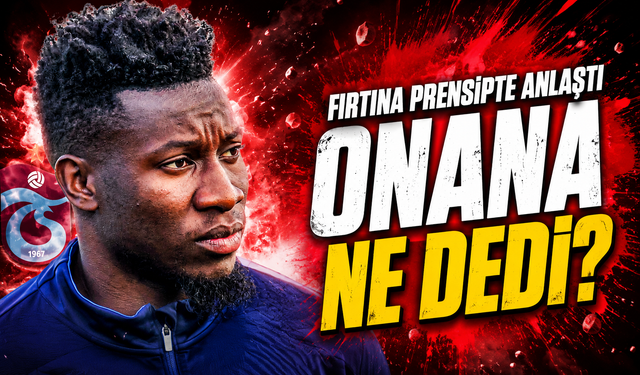Trabzonspor’da Andre Onana Transferinde Kritik Gelişme! Son Karar Kamerunlu Kalecide