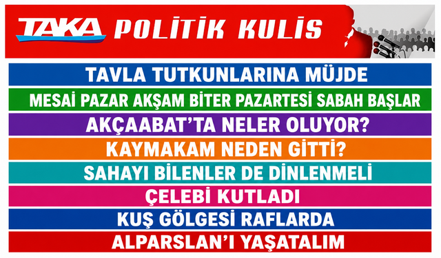 Tavla Tutkunlarına Müjde