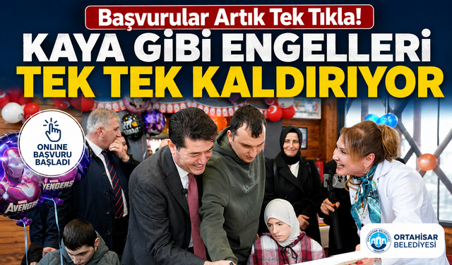 Ortahisar Belediyesi'nden Özel Gereksinimli Bireylere Dijital Destek: Mola Evi Başvuruları Artık Online