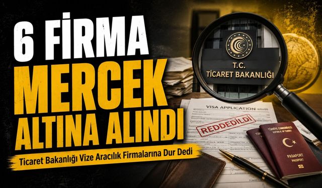 Ticaret Bakanlığı Vize Aracılık Firmalarına Dur Dedi: 6 Firma Mercek Altına Alındı