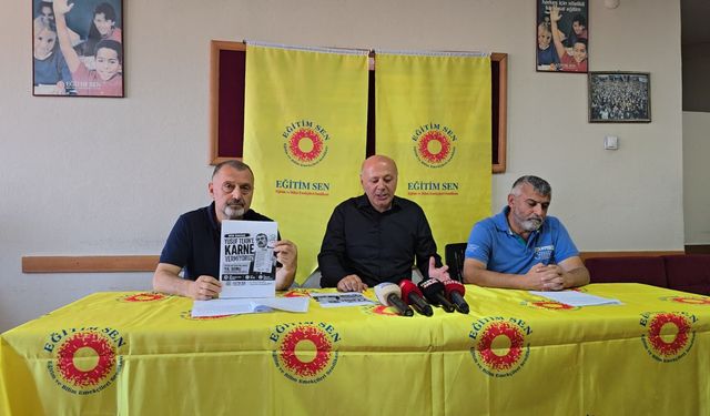 Eğitim Sen Trabzon’dan Bakan Yusuf Tekin’e Sert Karne Tepkisi