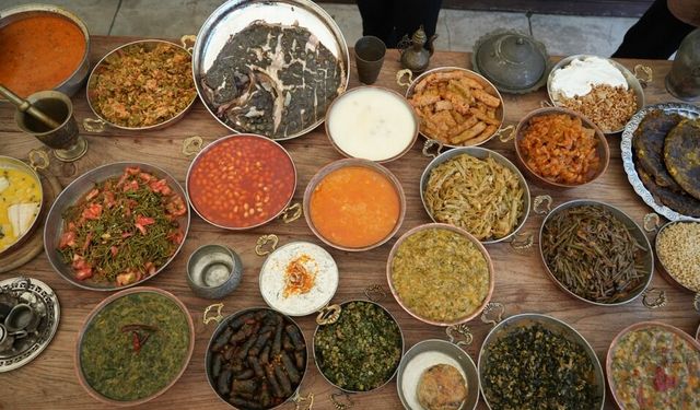 Samsun'un yöresel lezzetleri Kültür Yolu Festivali'nde ilgi gördü