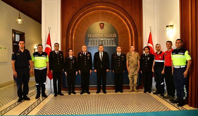 Jandarma Teşkilatı’nın 187. Kuruluş Yıl Dönümü Trabzon’da Anlamlı Ziyaretle Kutlandı