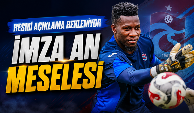 Trabzonspor Andre Onana Transferinde Mutlu Sona Çok Yakın