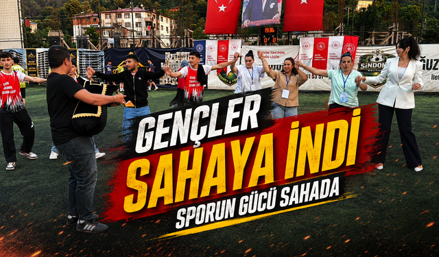Senin Takımın, Senin Ligin Projesi Hopa’da Gençleri Sahaya İndirdi