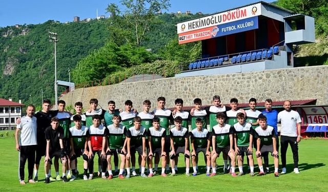 KCT 1461 Trabzon FK’dan Sürmenespor U18 Takımına Final Öncesi Tesis Desteği
