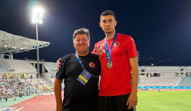 Yasir Kuduban Büyükler Balkan Atletizm Şampiyonası’nda Gümüş Madalya Kazandı