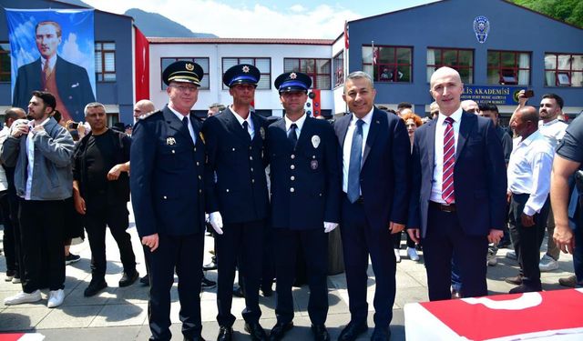 Trabzon Pomem’de Gurur Günü: 332 Genç Polis Yemin Ederek Mezun Oldu