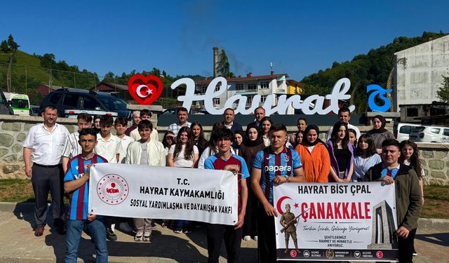 Hayratlı Öğrenciler Çanakkale’ye Uğurlandı