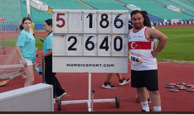 Abdullah İnan Down Sendromlular Dünya Şampiyonası’nda Tarih Yazdı