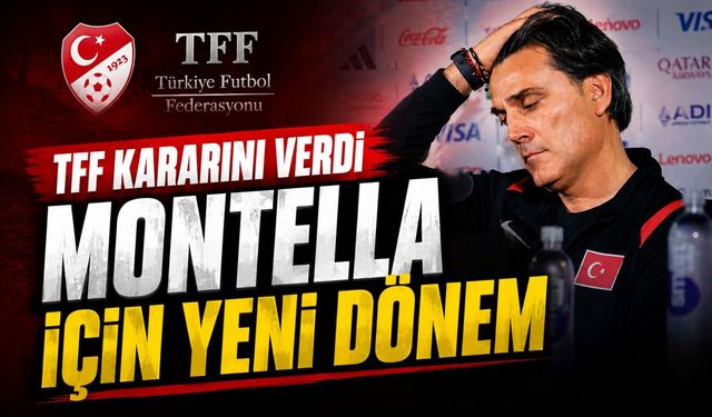 TFF Montella Kararında Son Noktayı Koydu: A Milli Takım’da Yeni Dönem Başlıyor