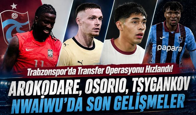 Bordo-Mavililerde Hareketli Günler! Trabzonspor Üç Transfer Dosyasında Sona Yaklaştı