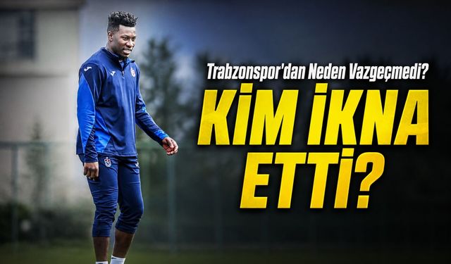 Onana Trabzonspor’da Kalma Nedenini Açıkladı: Başkan Doğan Detayı Dikkat Çekti