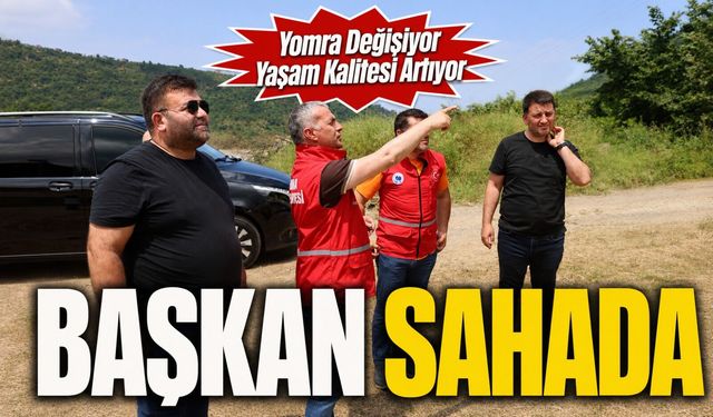 Yomra’da Mahalle Mahalle Yatırım Atağı Devam Ediyor