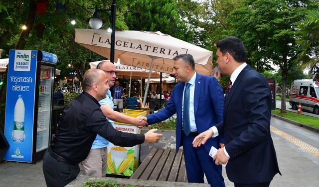Trabzon Valisi Tahir Şahin, Akçaabat'ta Vatandaşlarla Buluştu