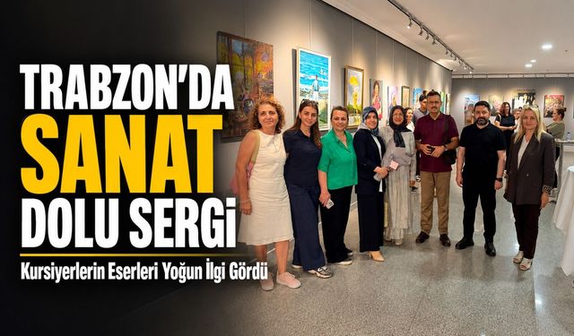 Ayasofya El Sanatları Merkezi Kursiyerleri Yıl Boyunca Hazırladıkları Eserleri Sergiledi