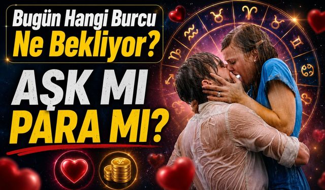 Bugün Hangi Burcu Ne Bekliyor? Aşk, Para ve Duygular İçin Kritik Gün!