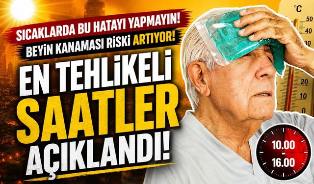 Aşırı Sıcaklar Sessiz Tehlikeyi Büyütüyor! Uzman İsimden Hayati Açıklamalar