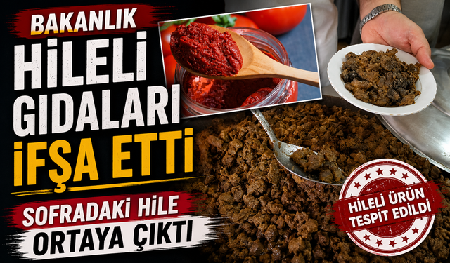 Bakanlık Taklit ve Tağşiş Listesini Güncelledi: Kavurmada Tek Tırnaklı Eti Çıktı