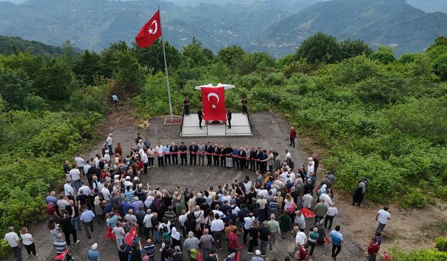 Ordu'da Alınca Hava Şehitleri Anıtı açıldı