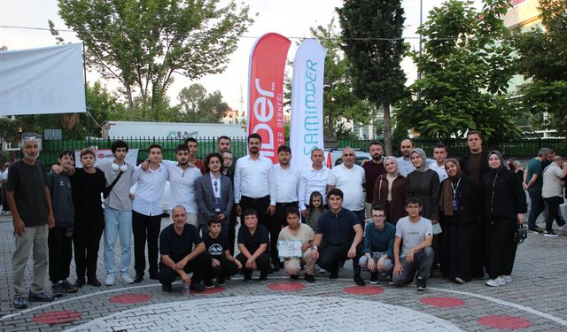 Samsun'da imam hatip mezunları geleneksel buluşmada bir araya geldi