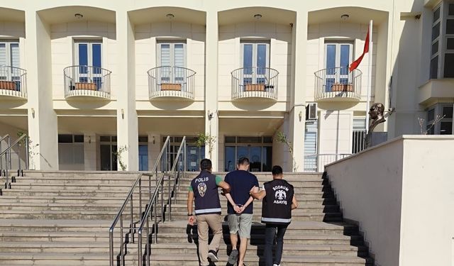 Bodrum'da 44 ayrı suçtan aranan bölgemizde yakalandı!
