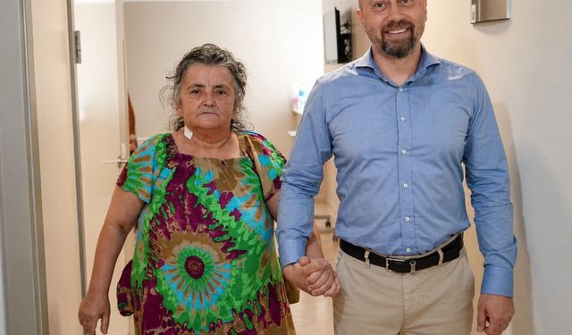 Sıkışmış göbek fıtığı hayatını tehdit etti, bağırsağında 40 santimlik kangren oluştu organları iflasın eşiğine geldi